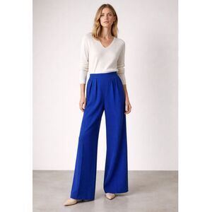 St. John Evening by Marie Gray Santana Knit Pleated Pull on Trouser Pants 4 NWOT